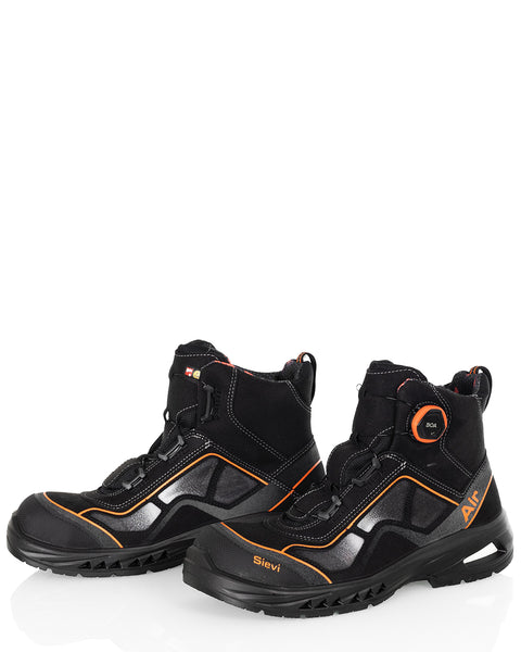 Sievi turvanilkkurit AirGo 5 RollerH XL S1P leveällä lestillä