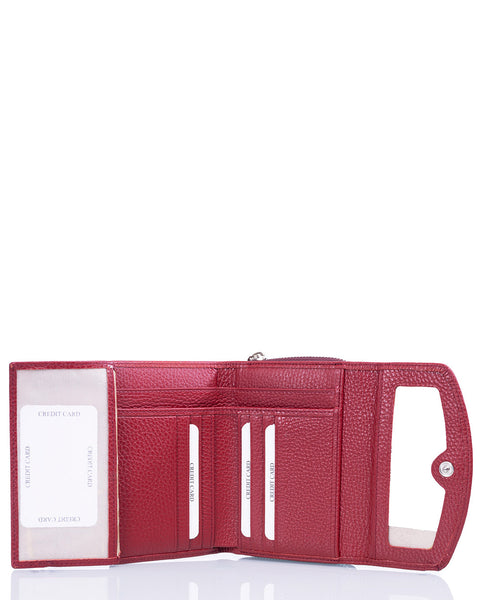 Sievishopista Utua Kätkö puolukan punainen nahkalompakko