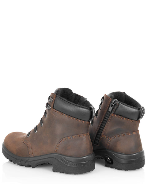 Spike Casual ruskea talvikengät sisään käännettävillä nastoilla