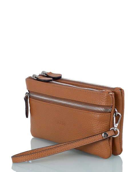 Rauma ruskea pikkulaukku