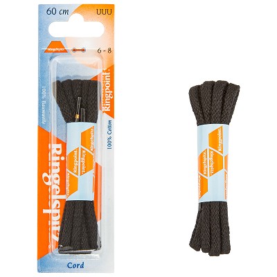 Kengännauhat mustat 60cm - Kengännauhat - B1990 - 1