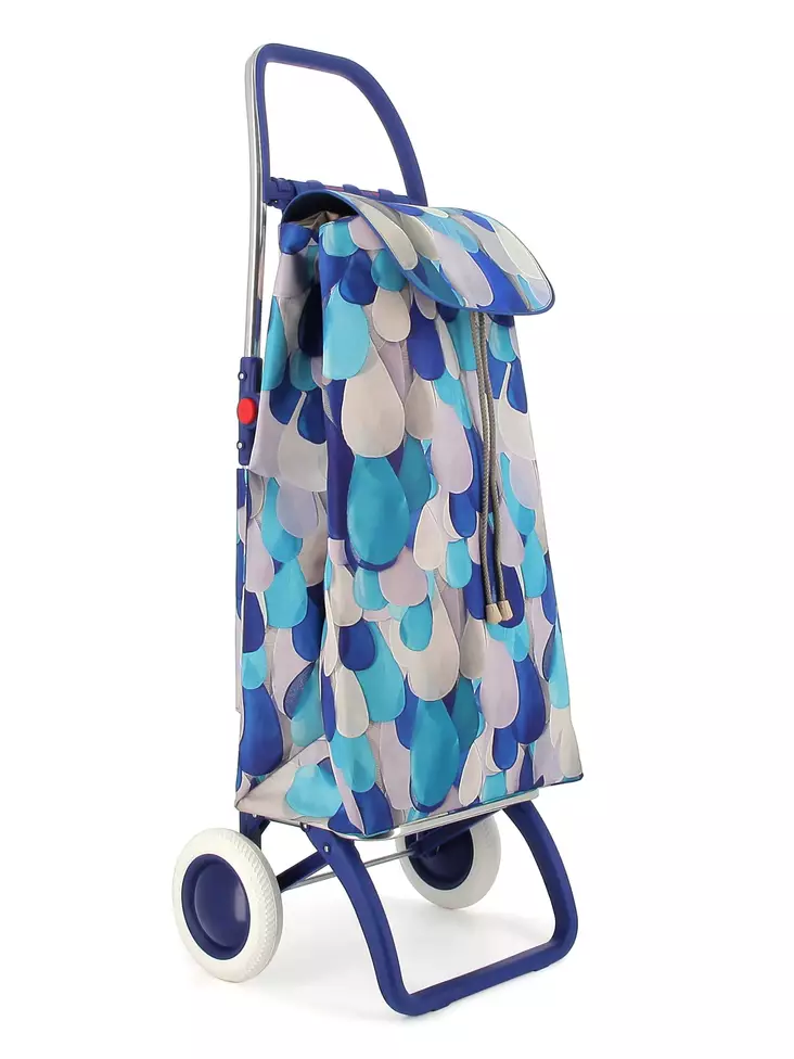 Ostoskärry I-Max MF Agatha sininen 2 renkaalla - 2 pyöräiset ostoskärryt - IMX5321 - 1