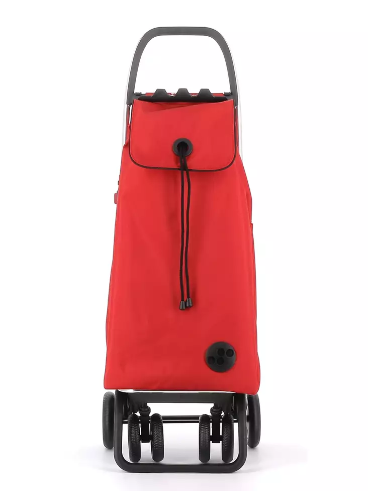 Ostoskärry I-Max MF 4LT punainen 4 renkaalla, 2 kääntyvällä eturenkaalla - 4 pyöräiset ostoskärryt - IMX3061 - 1