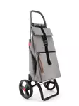 Ostoskärry Big Tweed harmaa 2 isolla renkaalla - 2 pyöräiset ostoskärryt - BIG0192 - 2