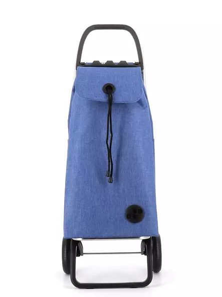 Ostoskärry I-Max Tweed 2L sininen 2 renkaalla - 2 pyöräiset ostoskärryt - IMX3845 - 2