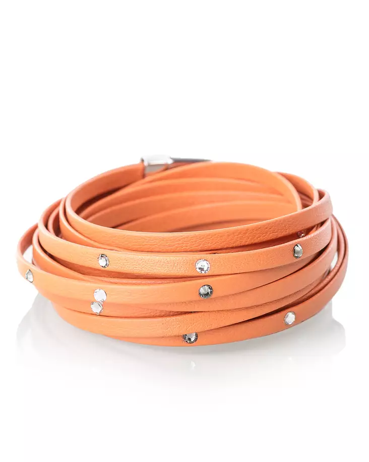 Rannekoru Kierre oranssi 17cm - Asusteet ja korut - B983AR17 - 1